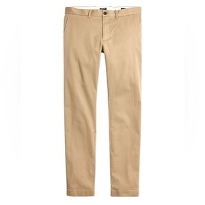 J.Crew Factory Skinny  Fit Flex Chino Pant in Khaki NWT Size 33/30